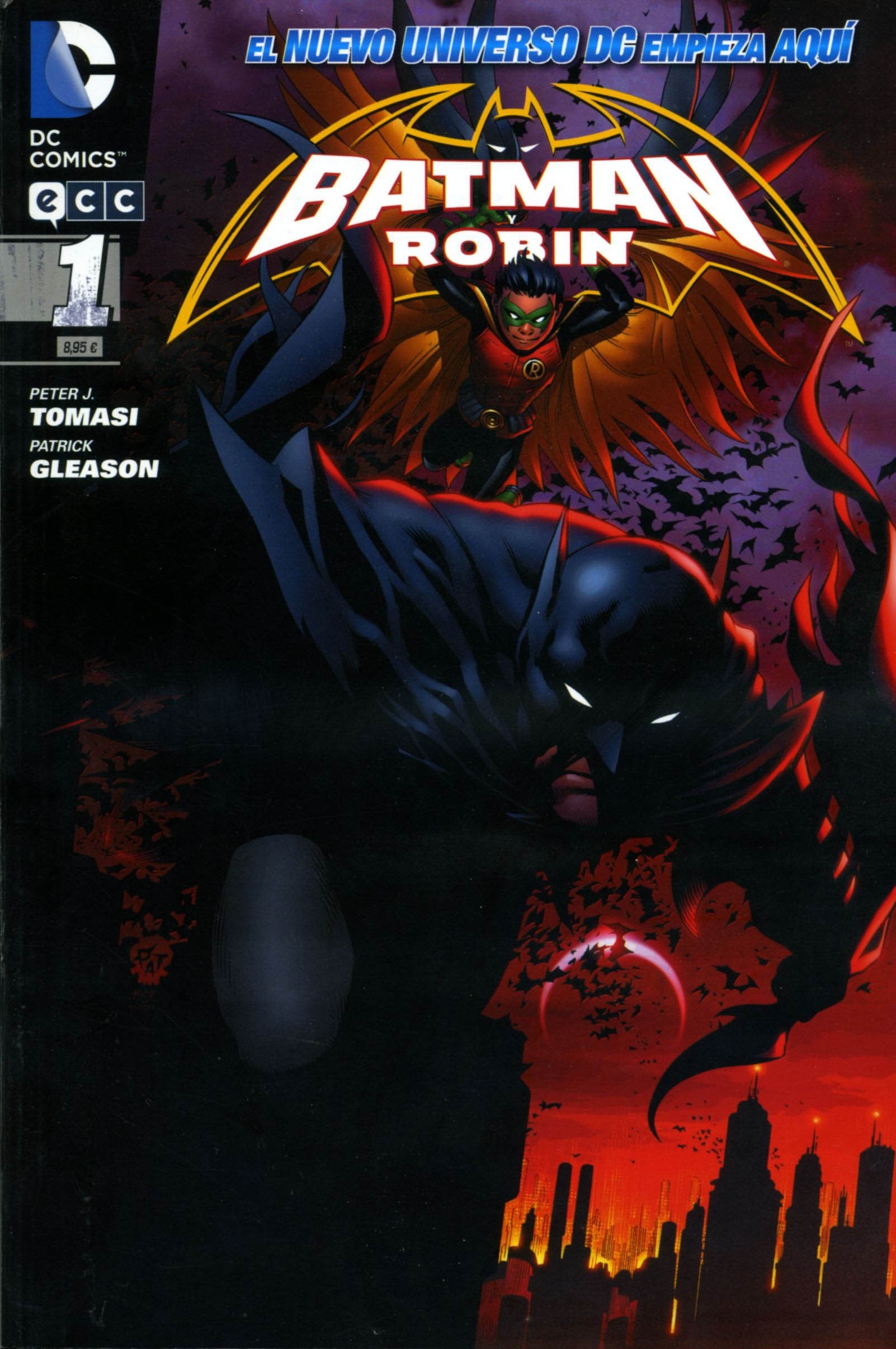 Portada ampliada de BATMAN ROBIN