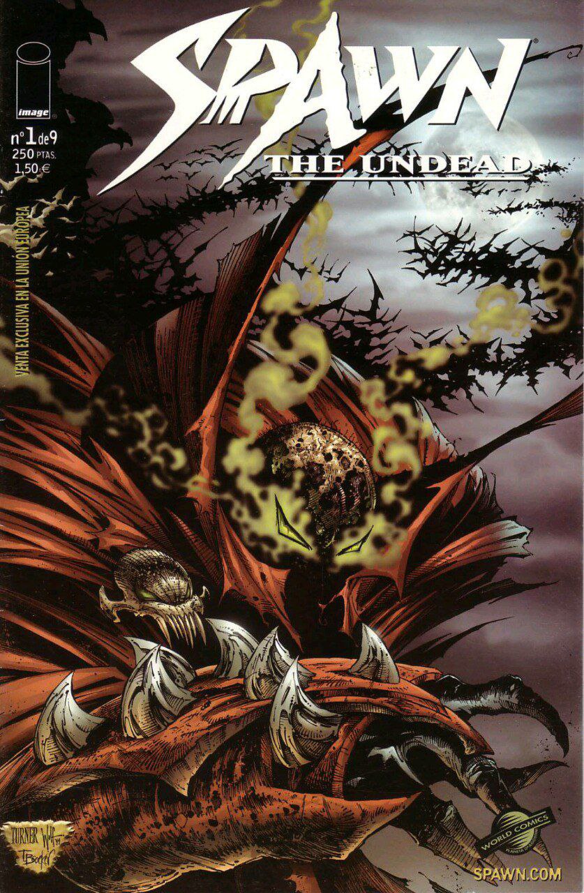 Portada ampliada de SPAWN THE UNDEAD