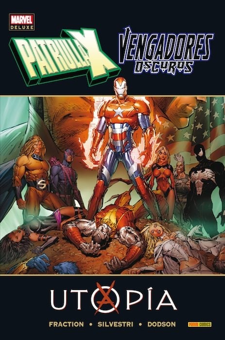 Portada ampliada de PATROLL X VENGADORES OSCUROS UTOPIA