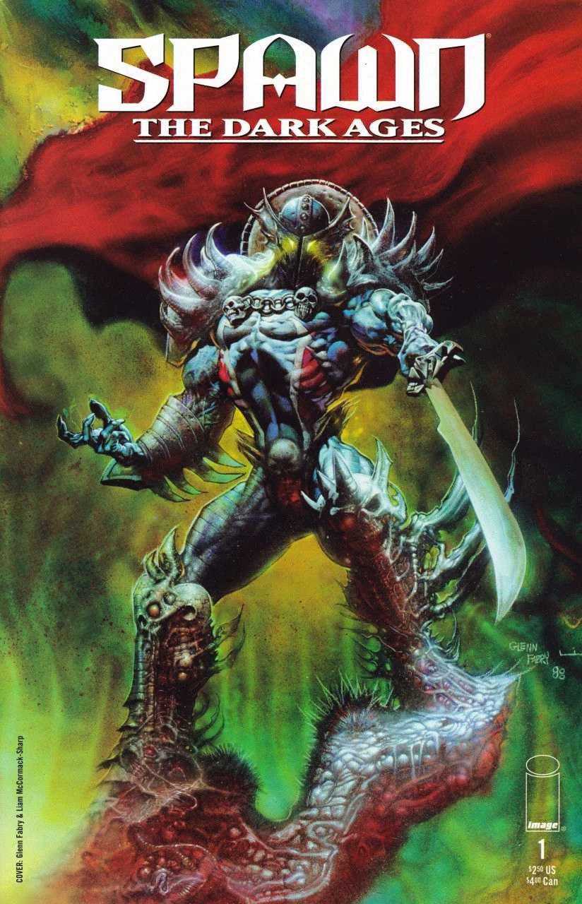 Portada ampliada de SPAWN THE DARK AGES