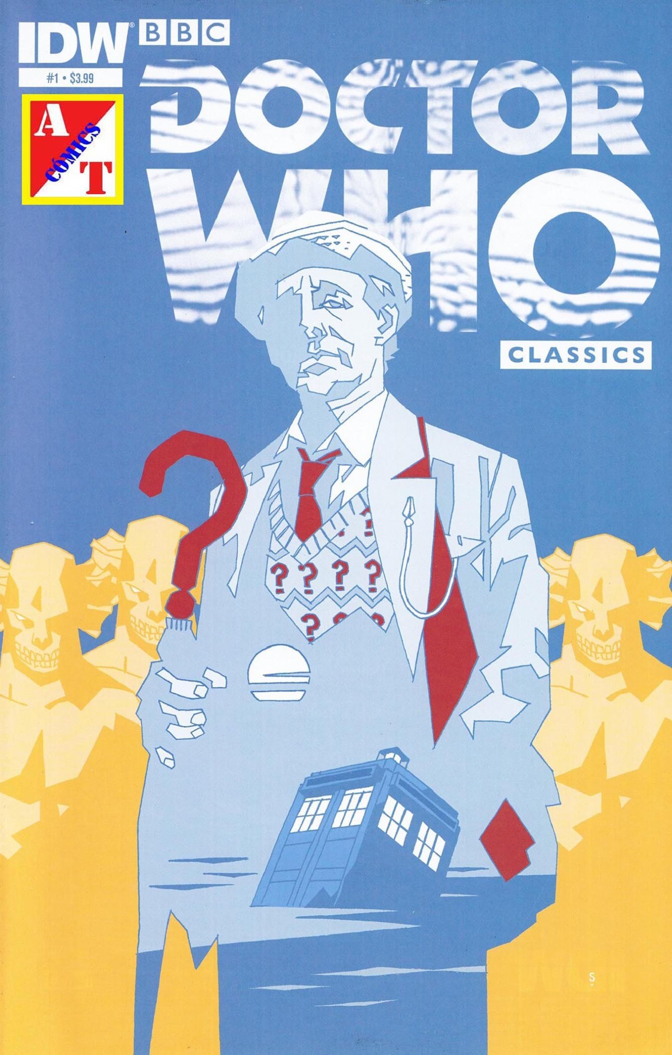 Portada ampliada de DOCTOR WHO