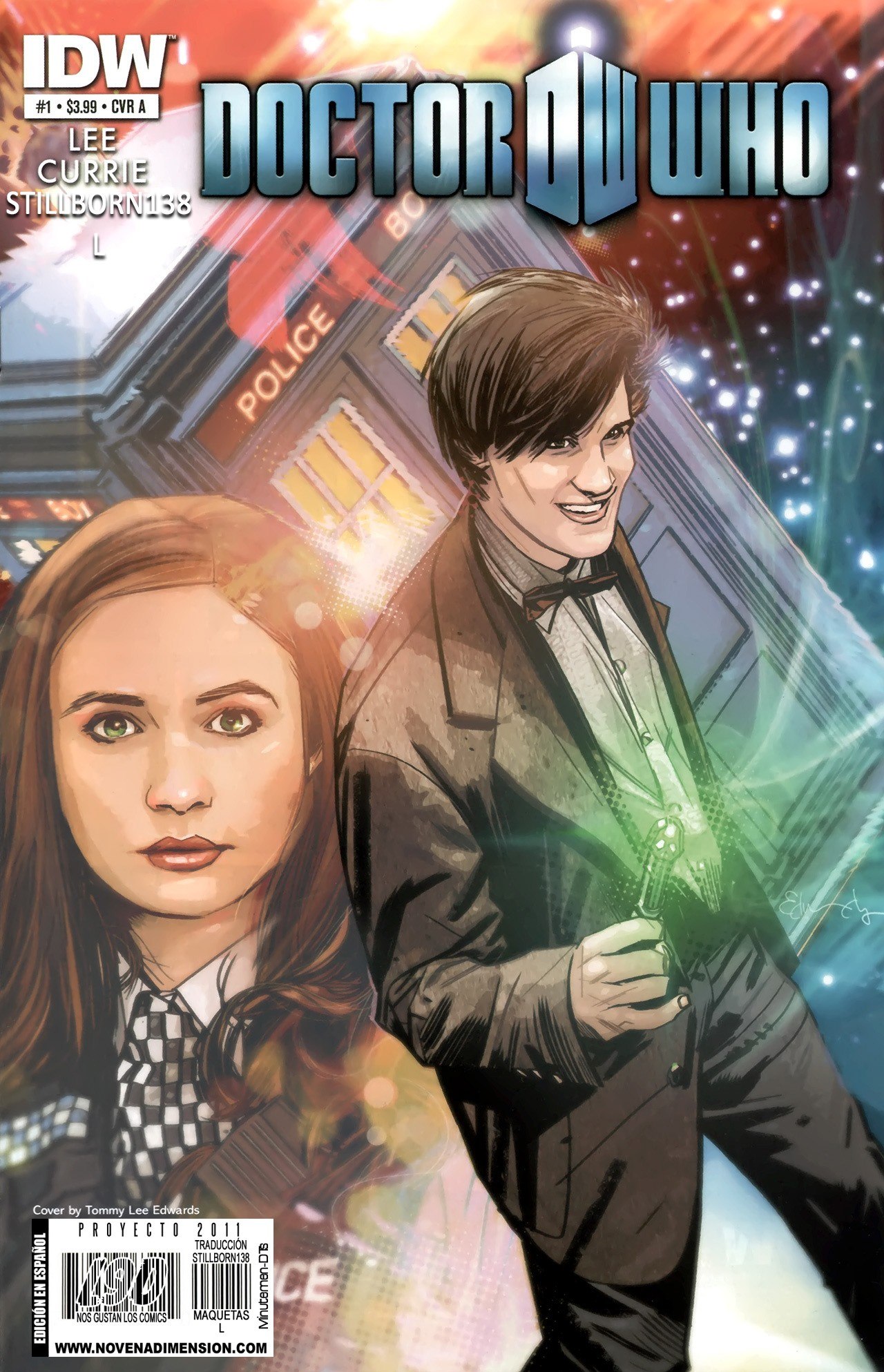 Portada ampliada de DOCTOR WHO