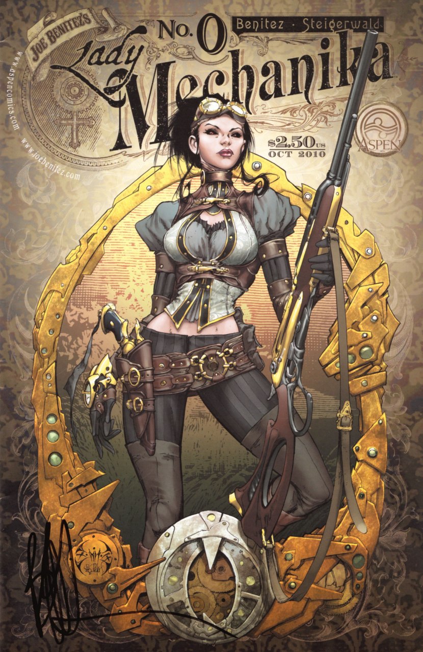 Portada ampliada de Lady Mechanika No.