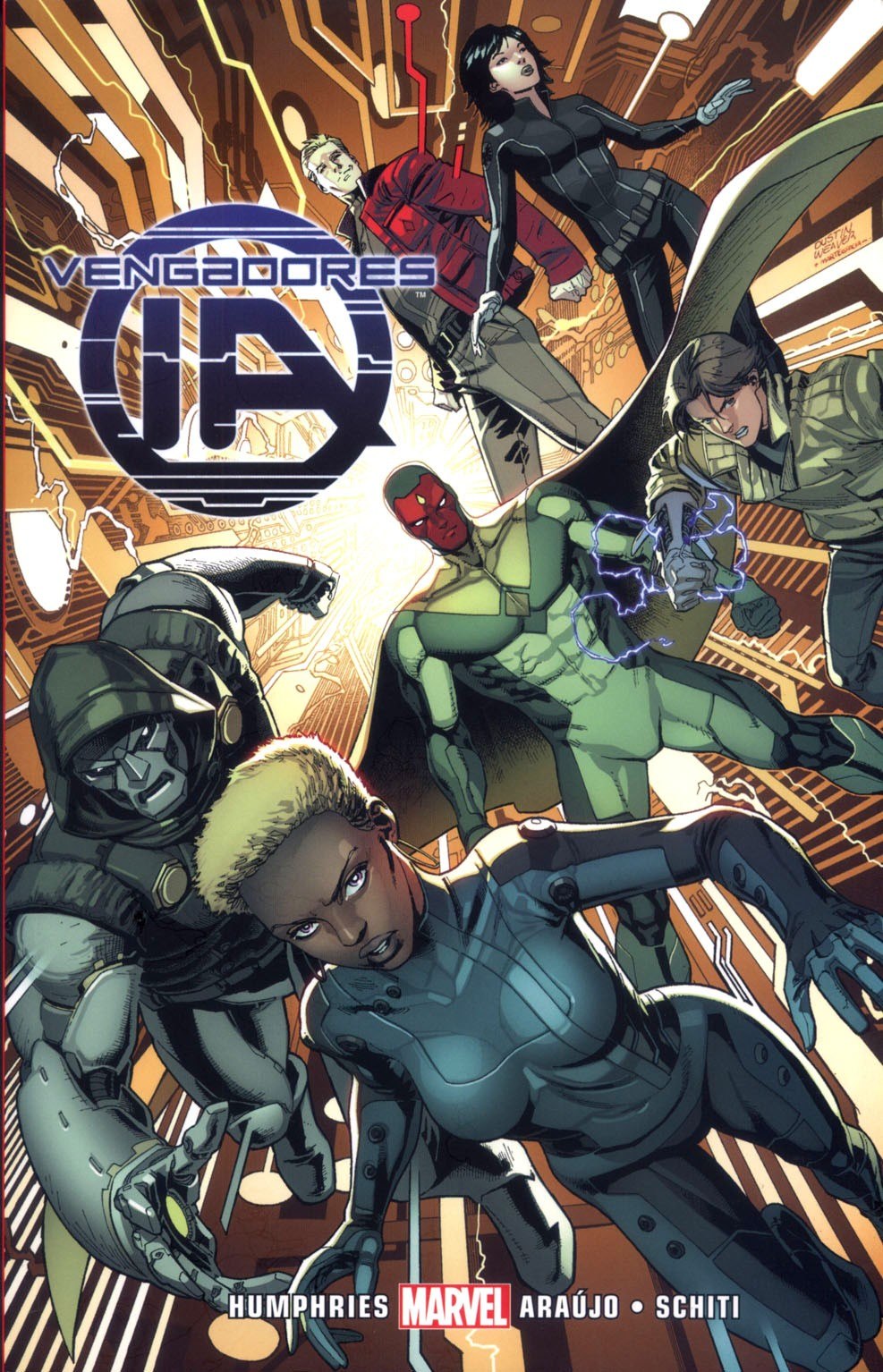 Portada ampliada de Vengadores U$ A