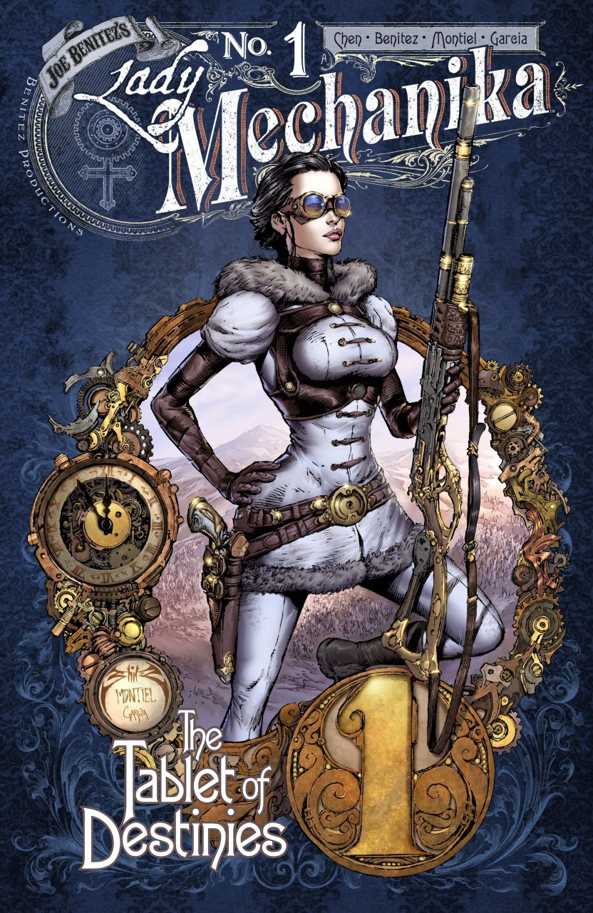 Portada ampliada de Lady Mechanika