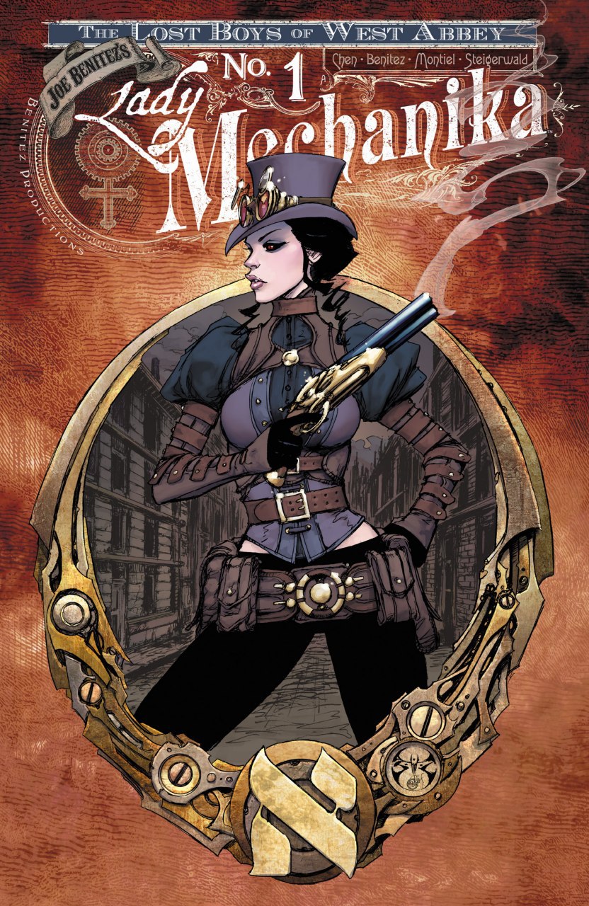 Portada ampliada de Lady Mechanika