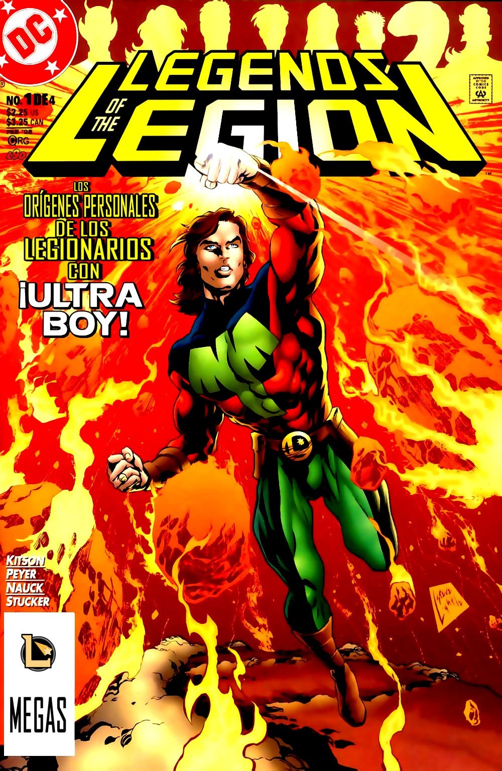 Portada ampliada de LEGENDS OF THE LEGION