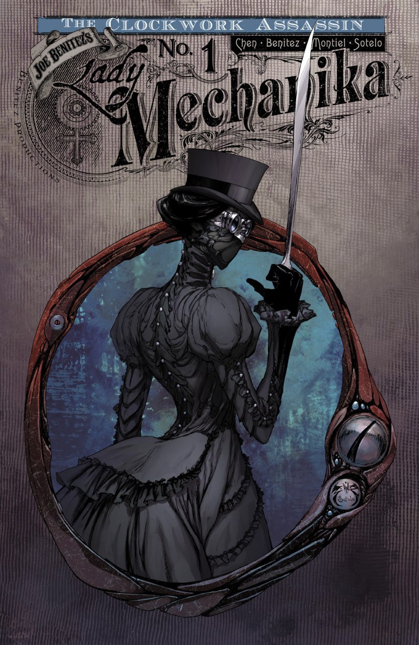 Portada ampliada de Lady Mechanika
