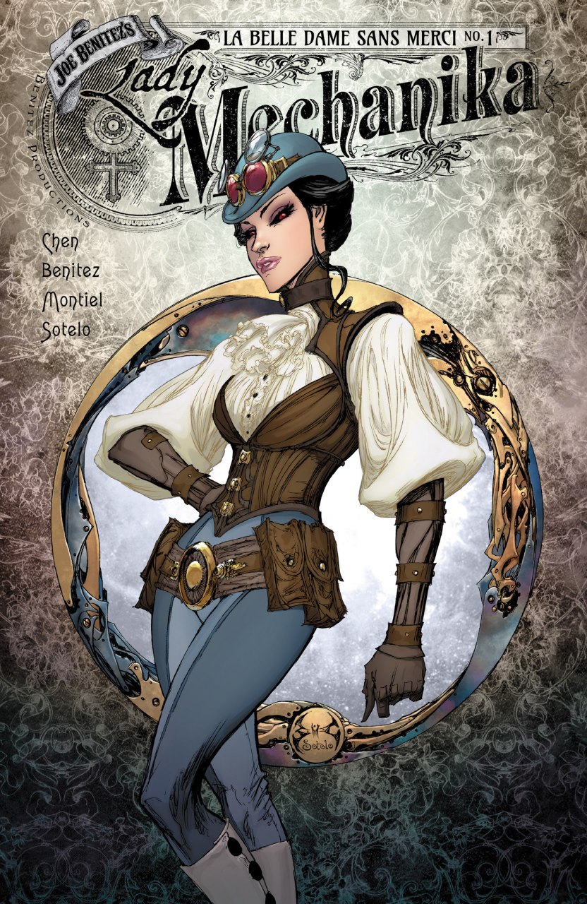 Portada ampliada de Lady Mechanika