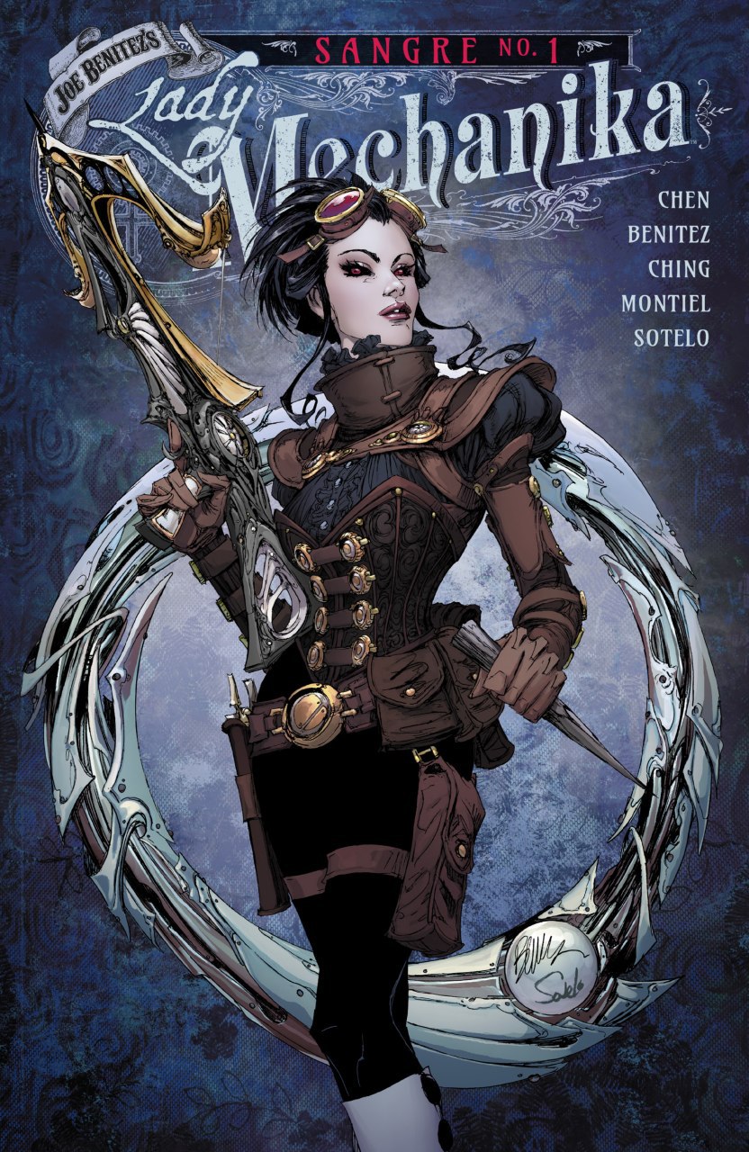 Portada ampliada de Lady Mechanika