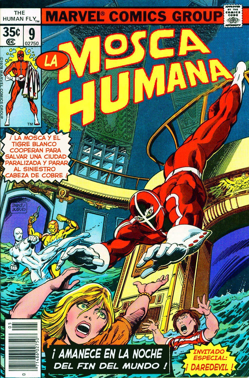Portada ampliada de La Mosca Humana
