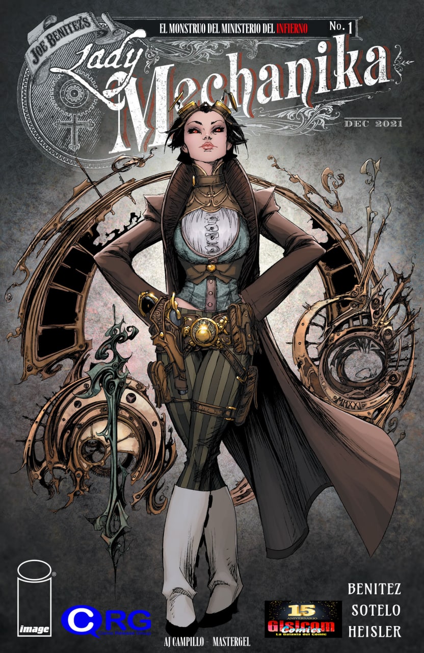 Portada ampliada de Lady Mechanika
