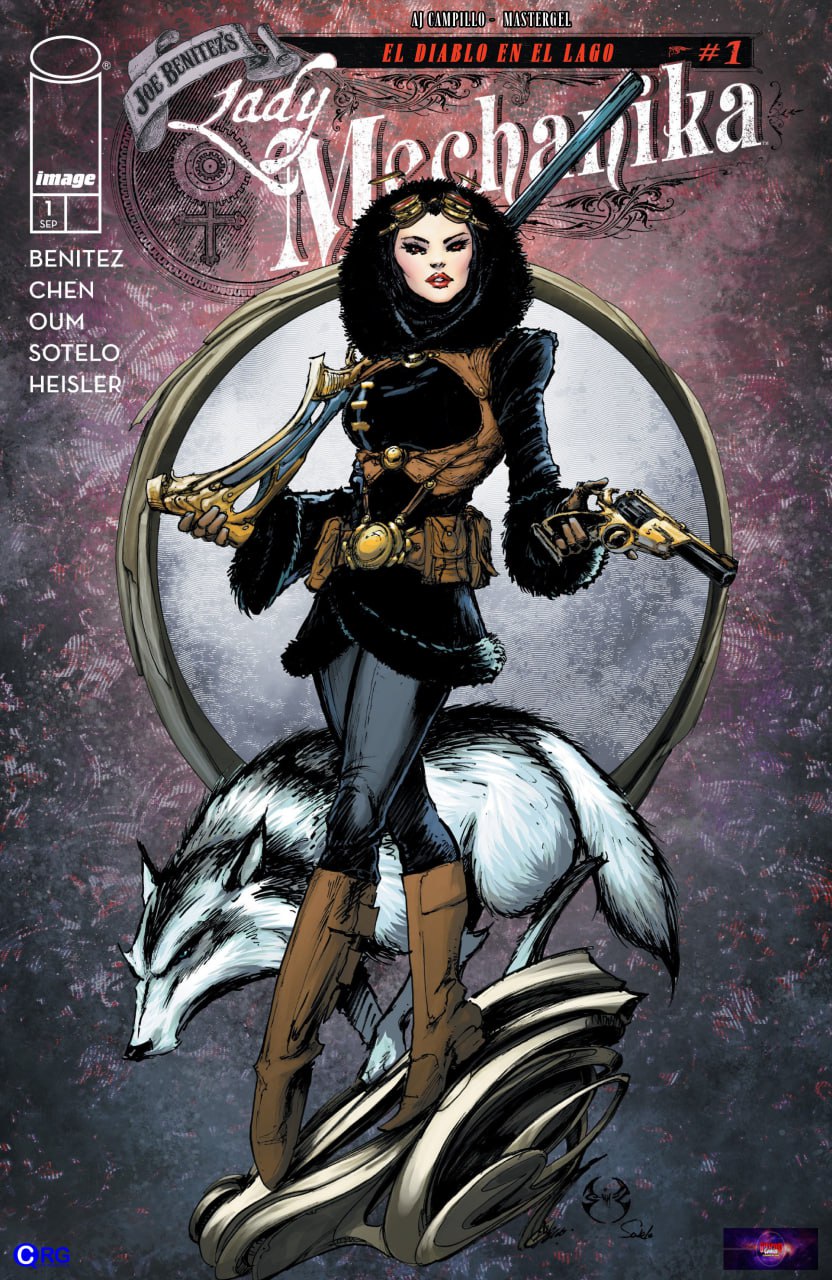 Portada ampliada de Lady Mechanika