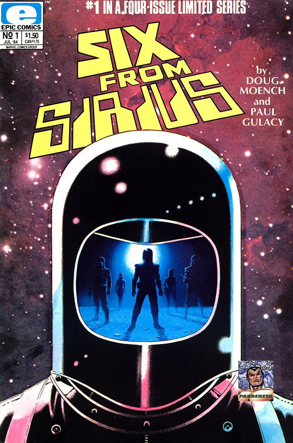 Portada ampliada de SIX FROM SIRIUS