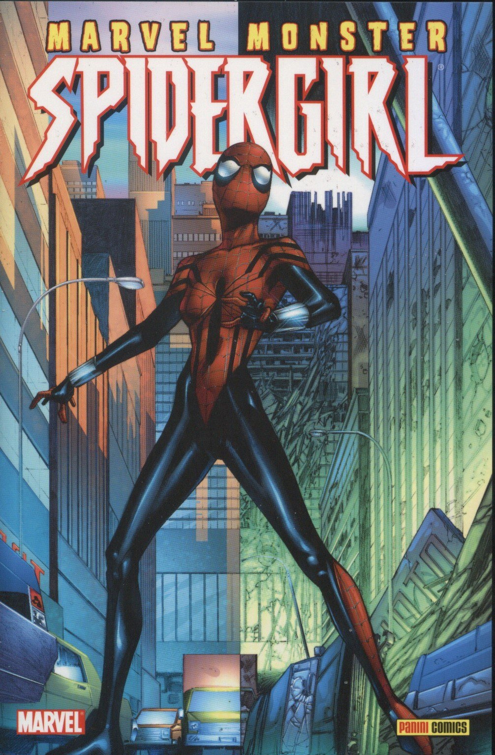 Portada ampliada de MARVEL MONSTER SPIDERGIRL