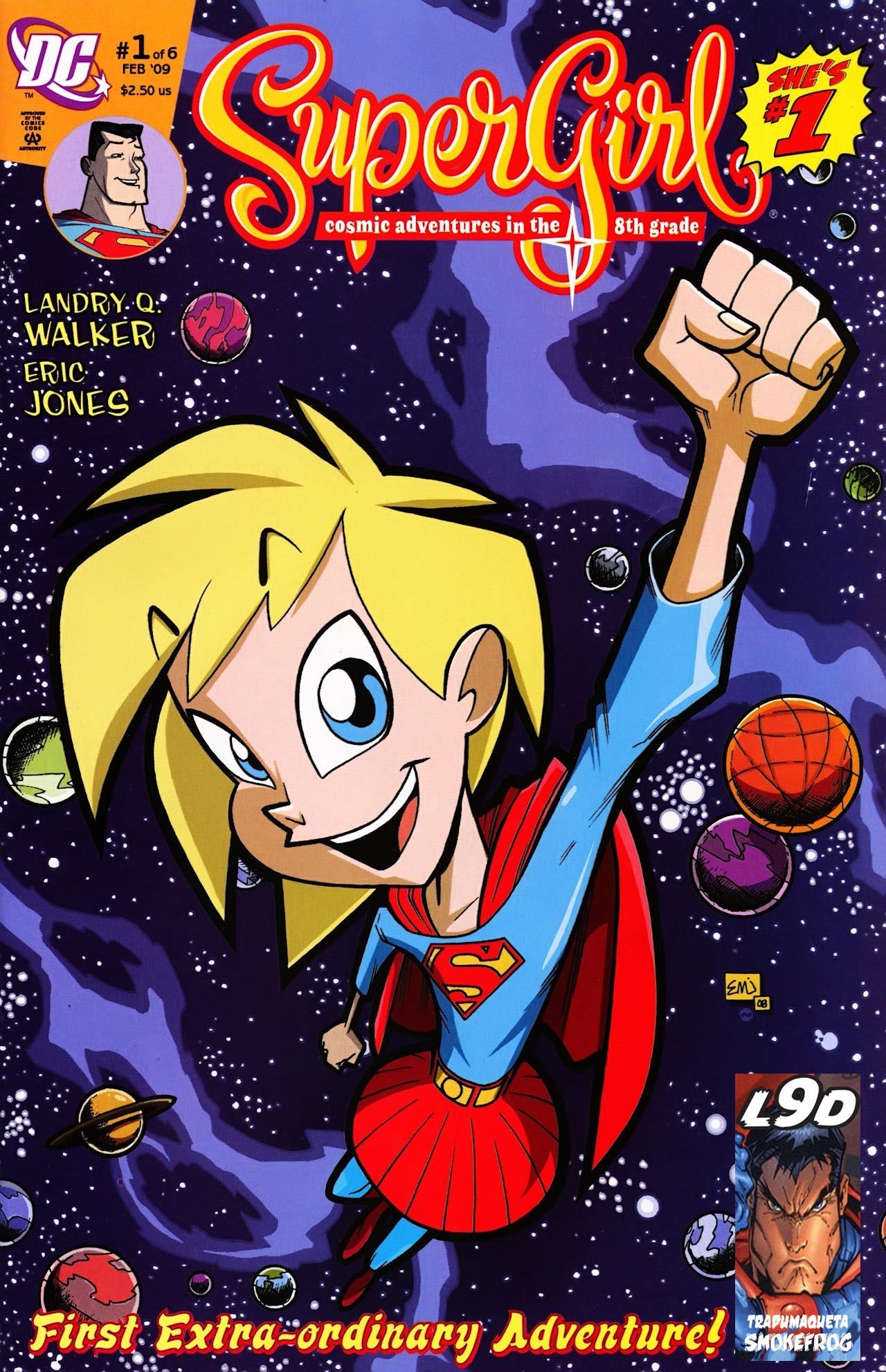 Portada ampliada de Supergirl