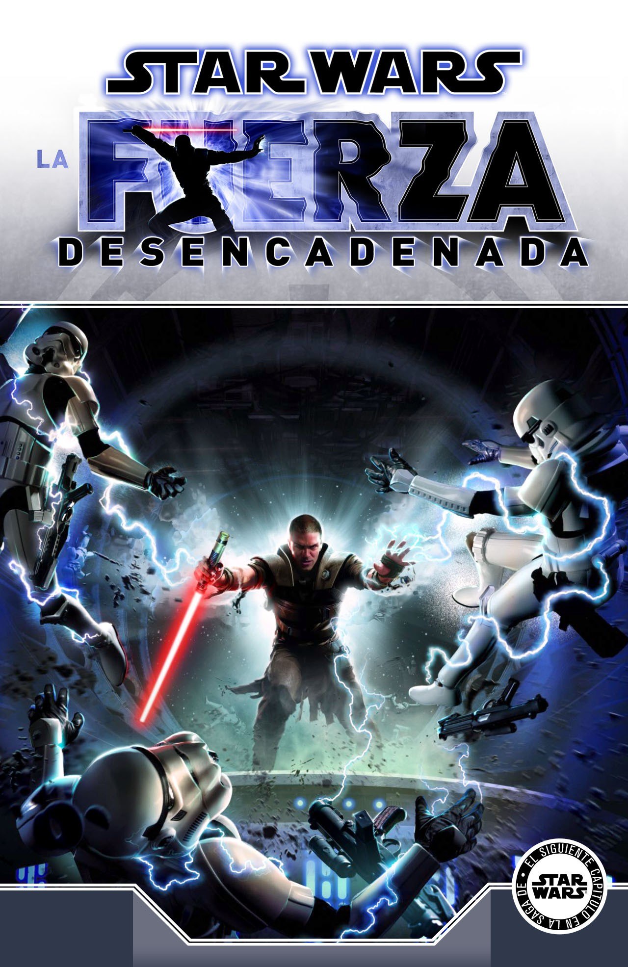 Portada ampliada de STAR WARS LA FUERZA DESENCADENADA