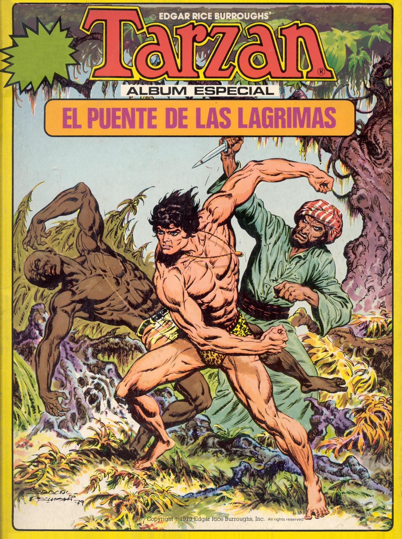 Portada ampliada de Tarzan