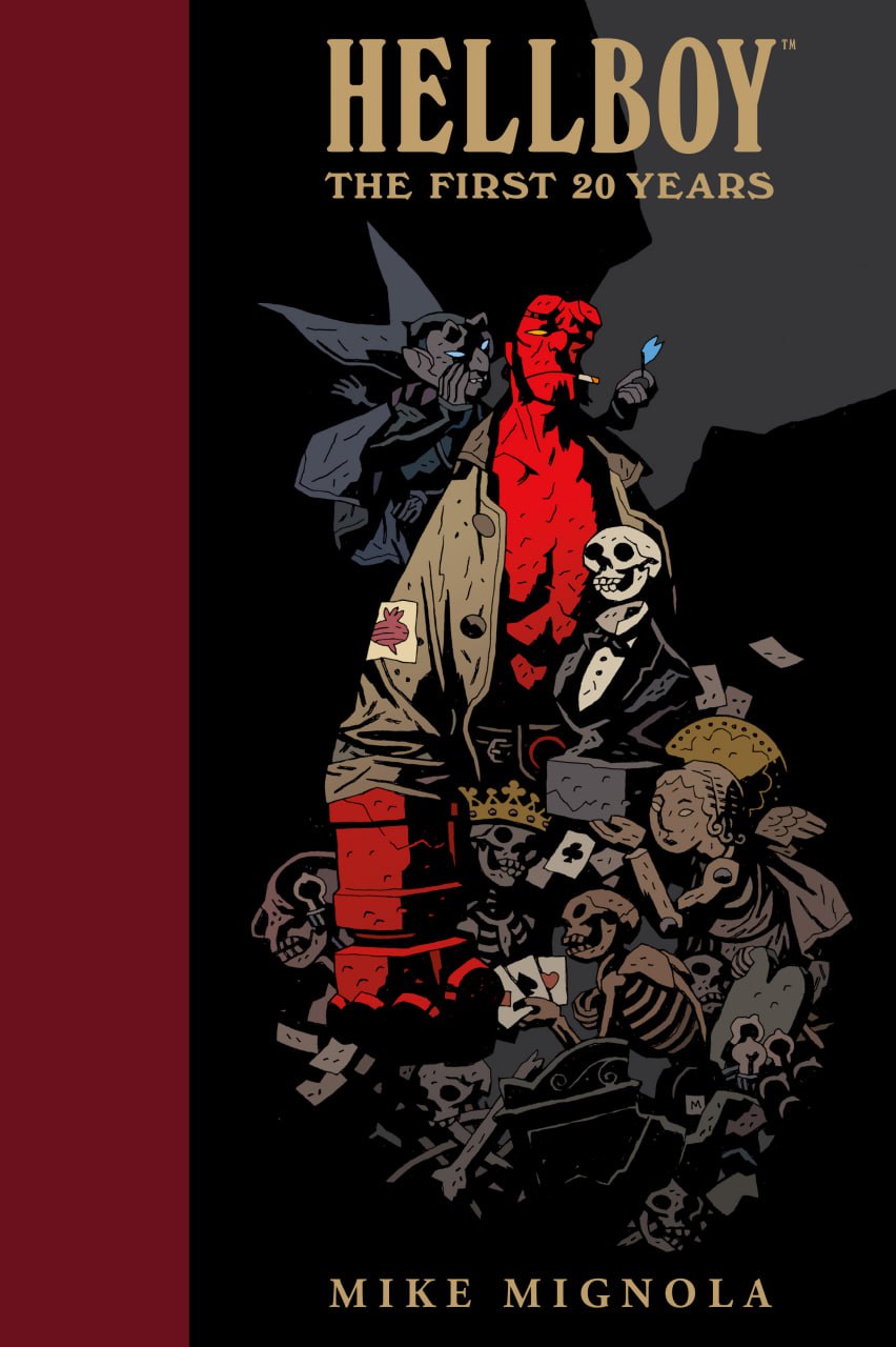 Portada ampliada de HELLBOY THE FIRST 20 YEARS