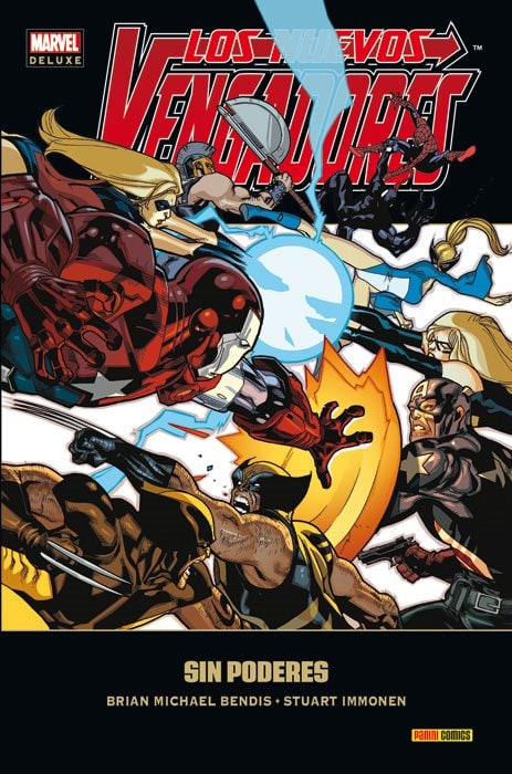 Portada ampliada de LOS VENGADORES
