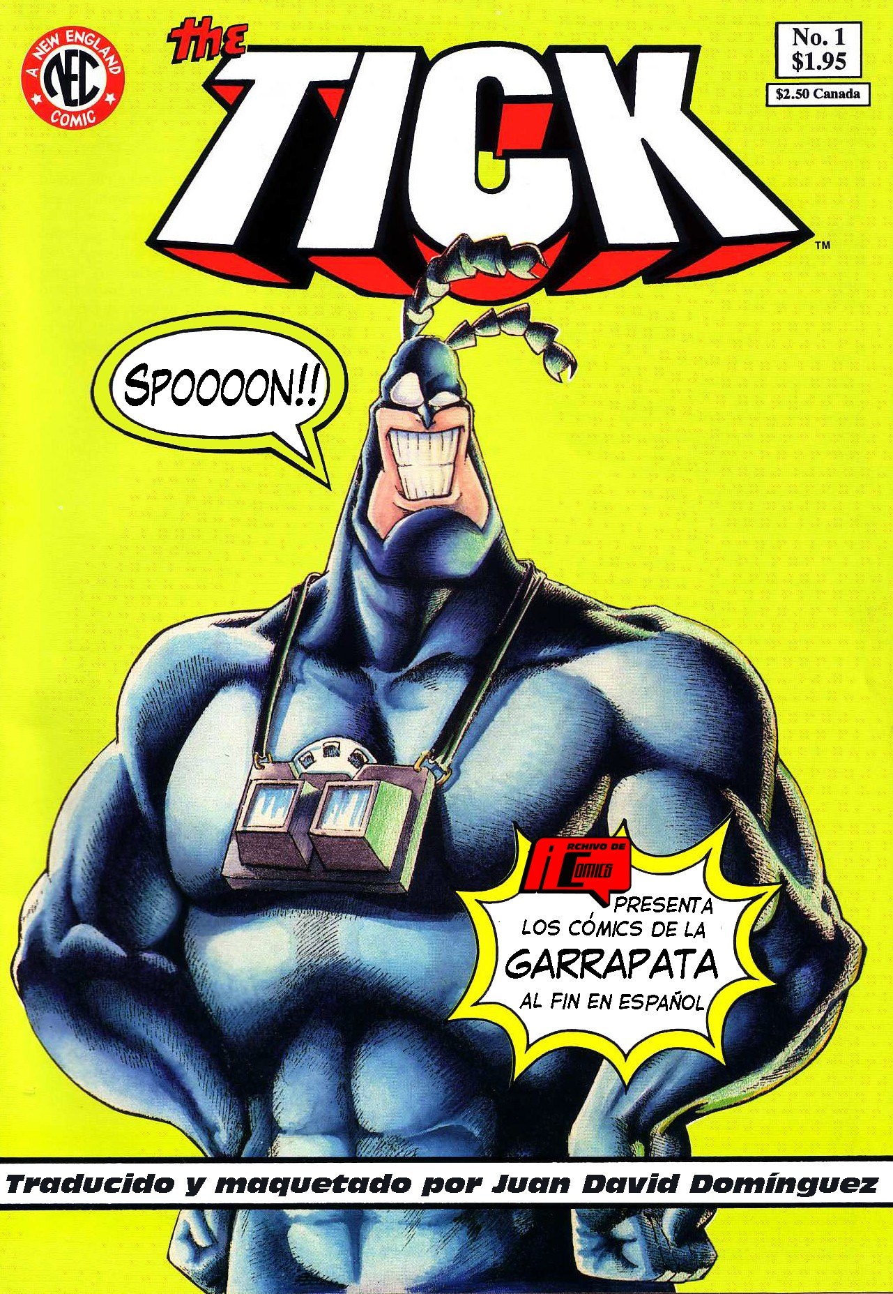 Portada ampliada de The Tick