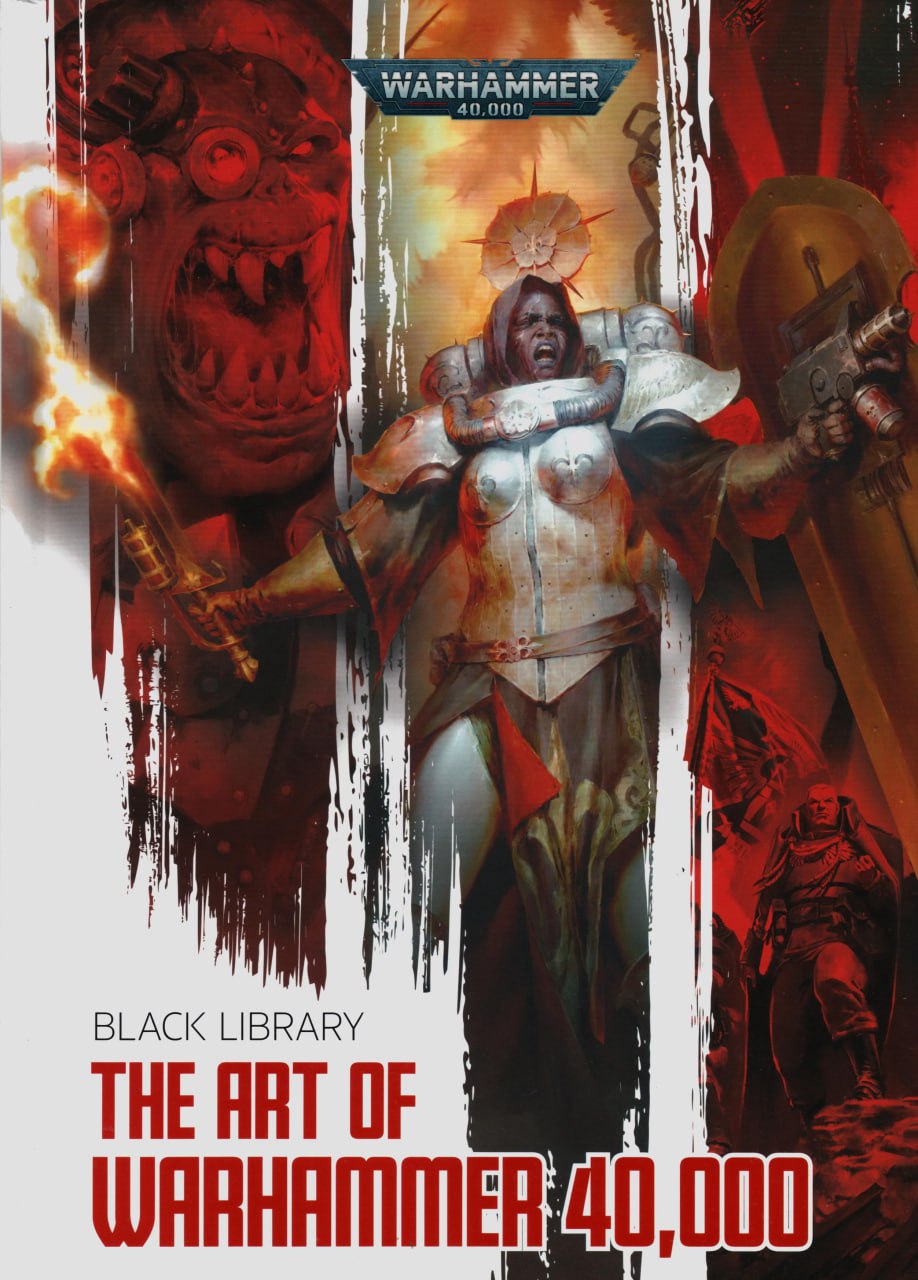 Portada ampliada de THE ART OF WARHAMMER 40,000