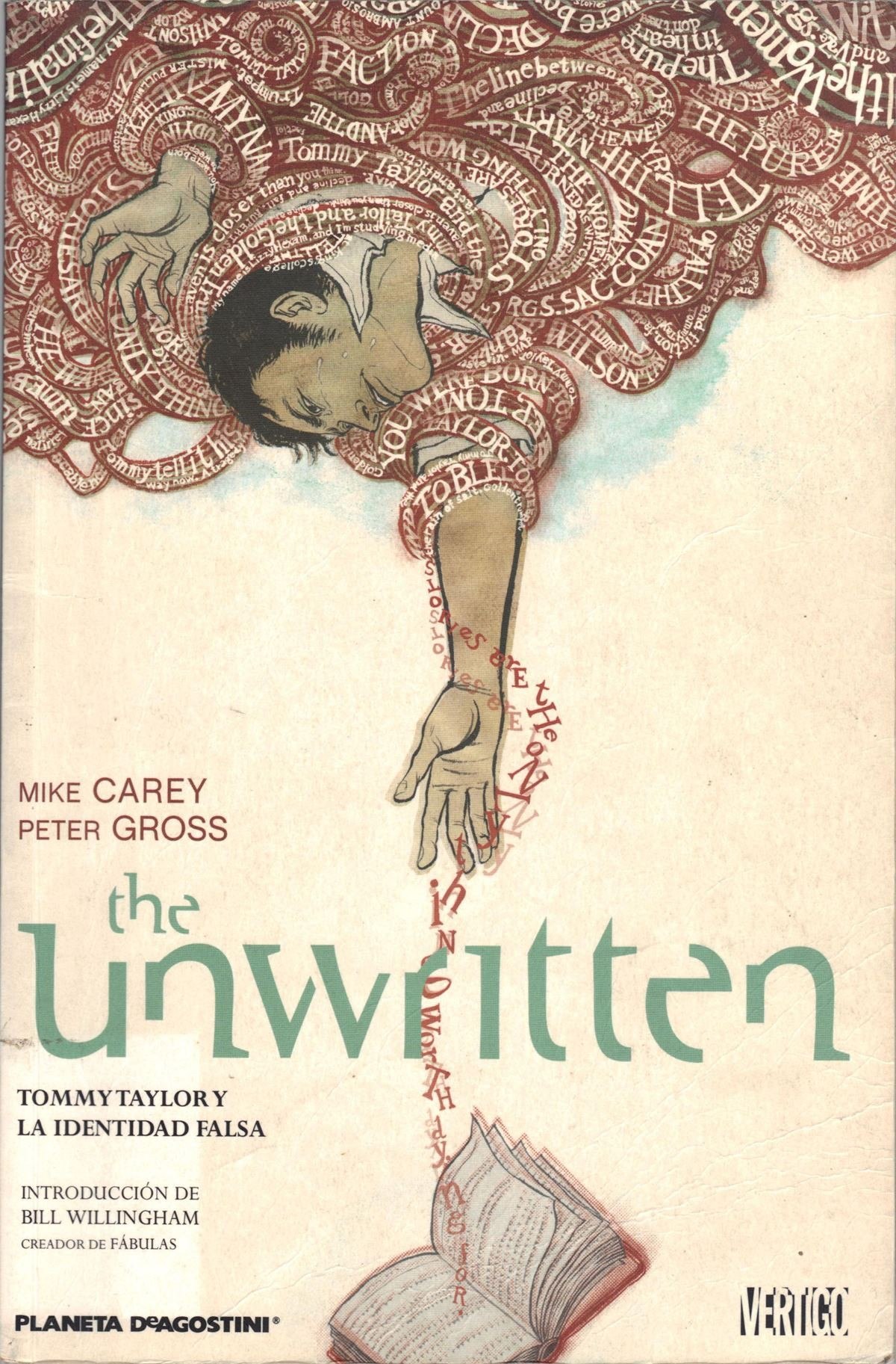 Portada ampliada de the Unwritten