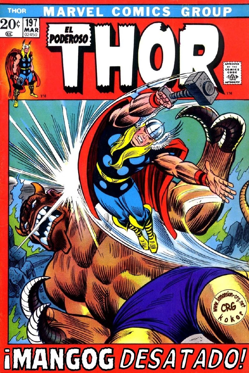 Portada ampliada de THOR