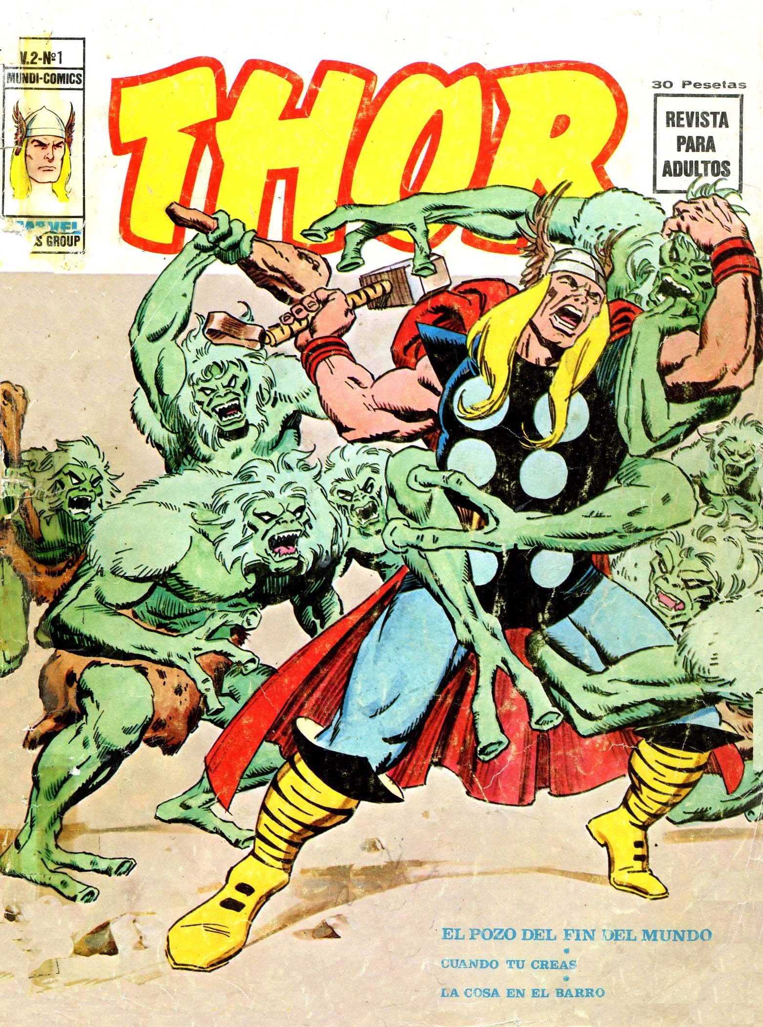 Portada ampliada de THOR
