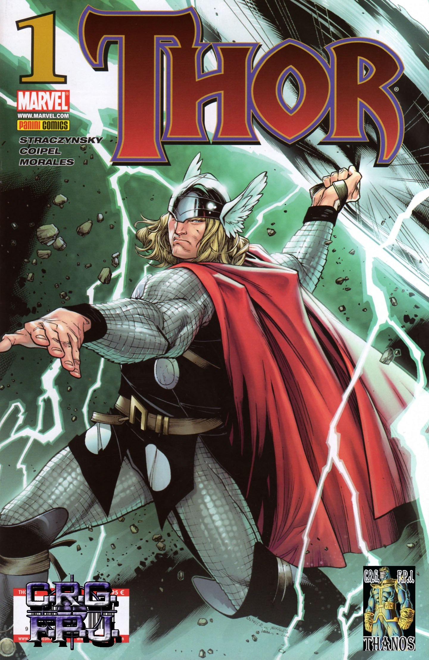 Portada ampliada de THOR