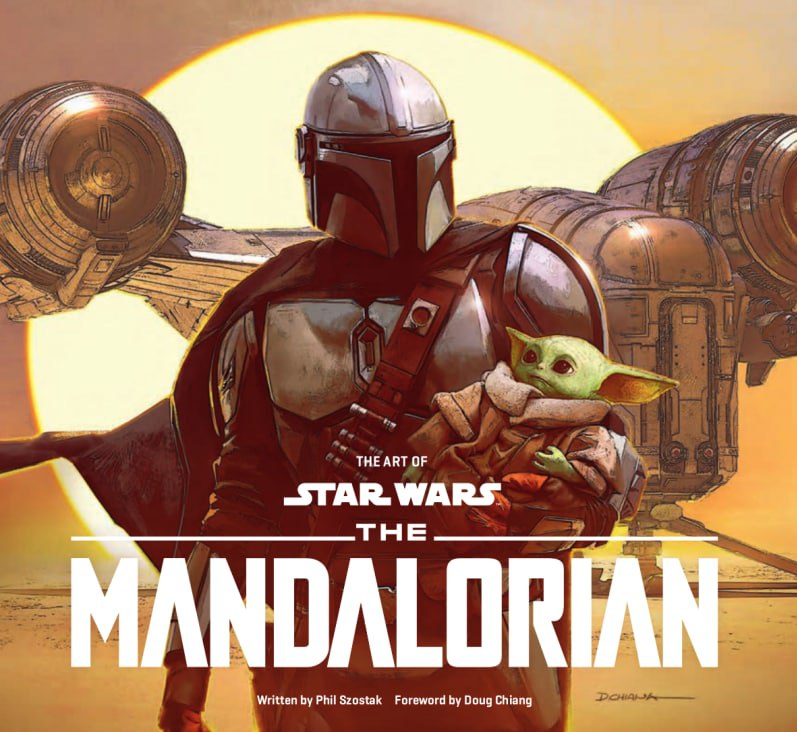 Portada ampliada de THE ART OF STAR WARS - THE MANDALORIAN