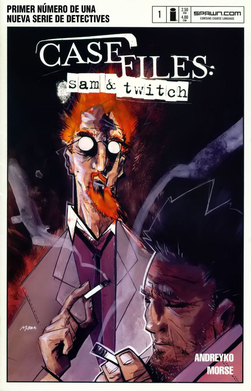 Portada ampliada de CASE FILES: sam & twitch