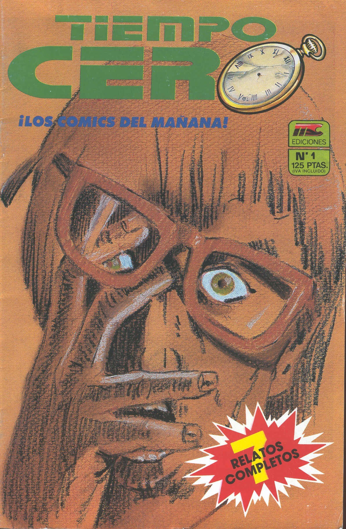 Portada ampliada de TIEMPO CERO