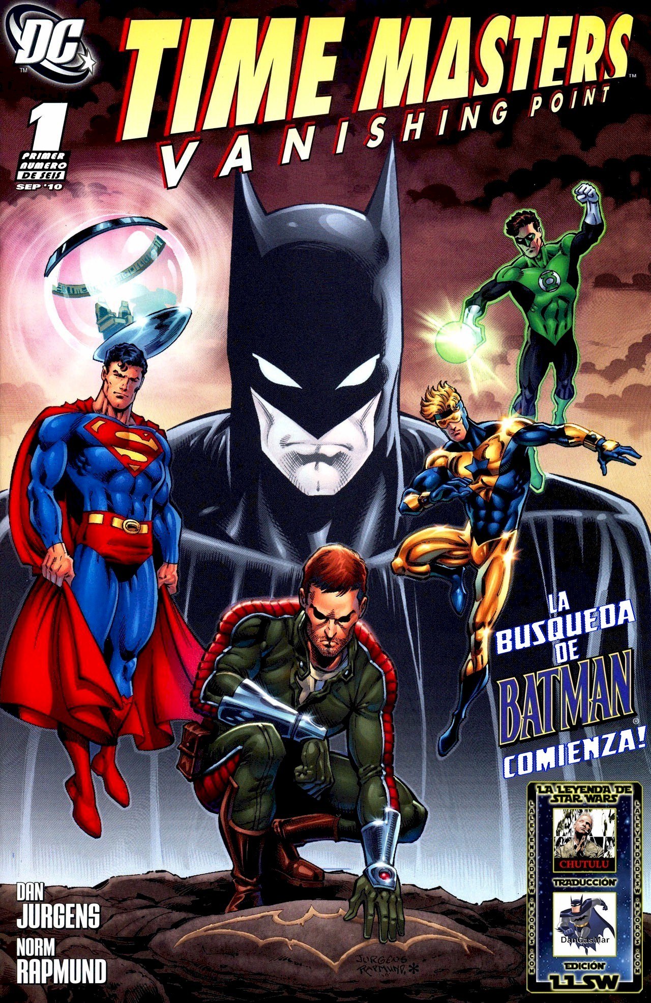 Portada ampliada de TIME MASTERS VANISHING POINT