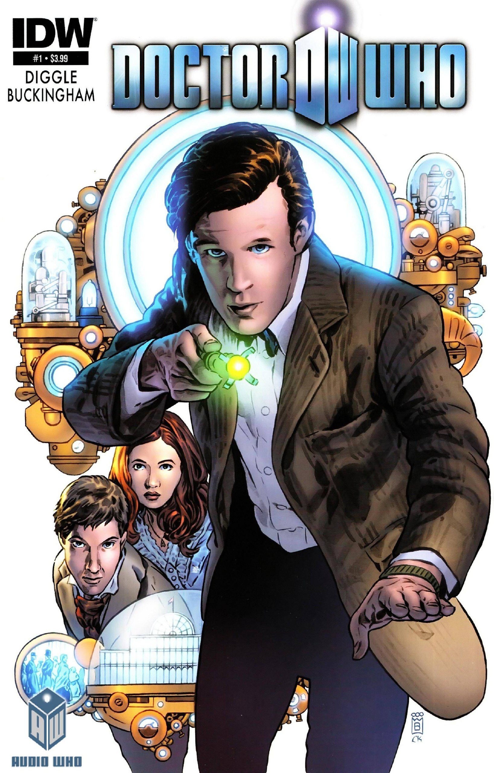 Portada ampliada de DOCTOR WHO