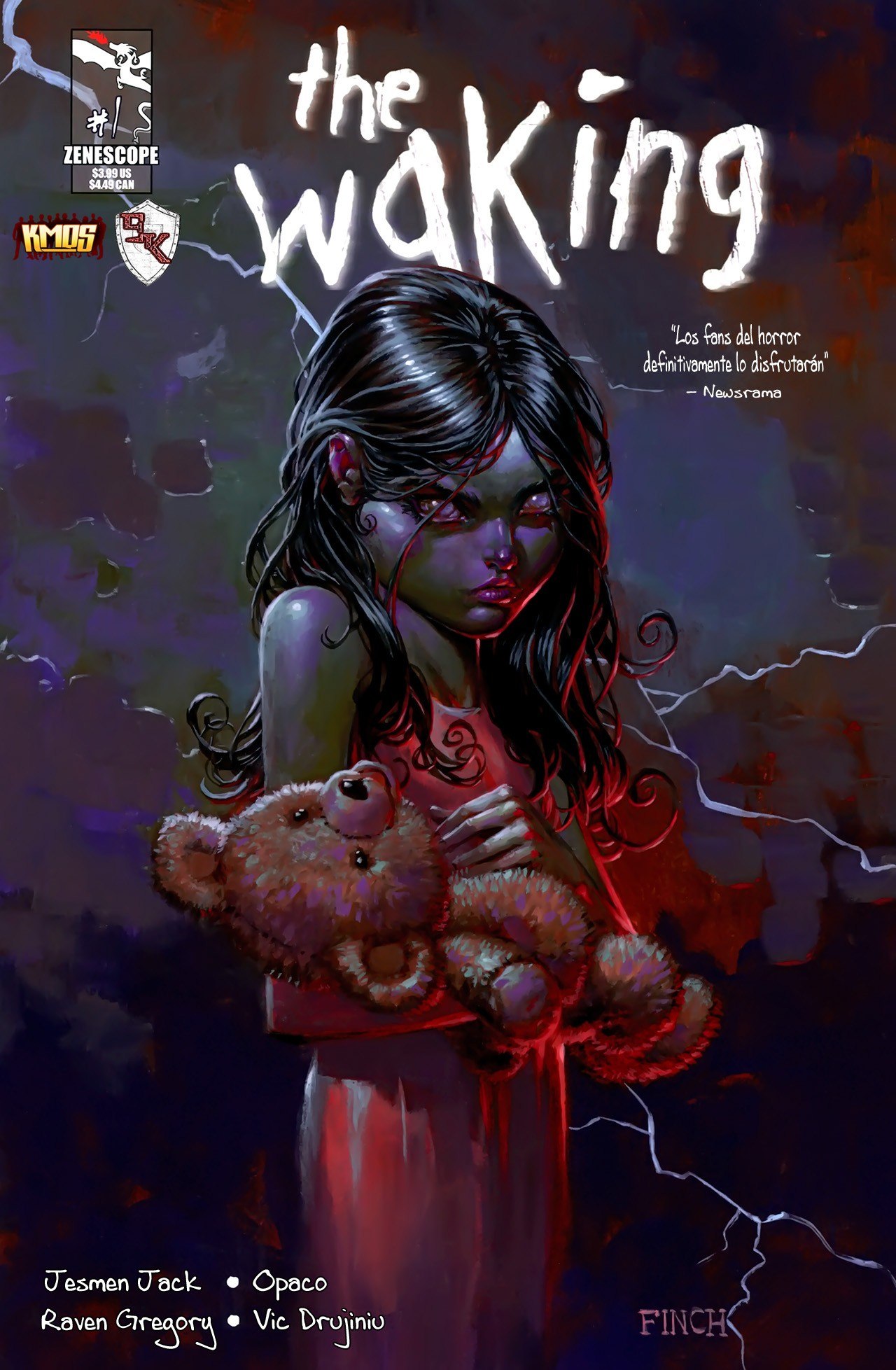 Portada ampliada de the waking