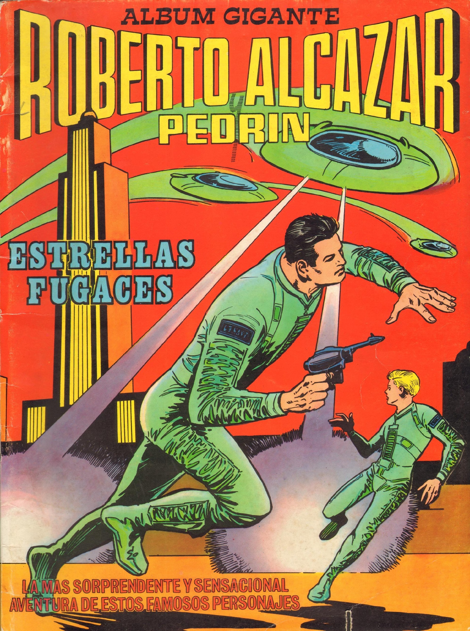 Portada ampliada de ALBUM GIGANTE ROBERTO ALCAZAR PEDRIN