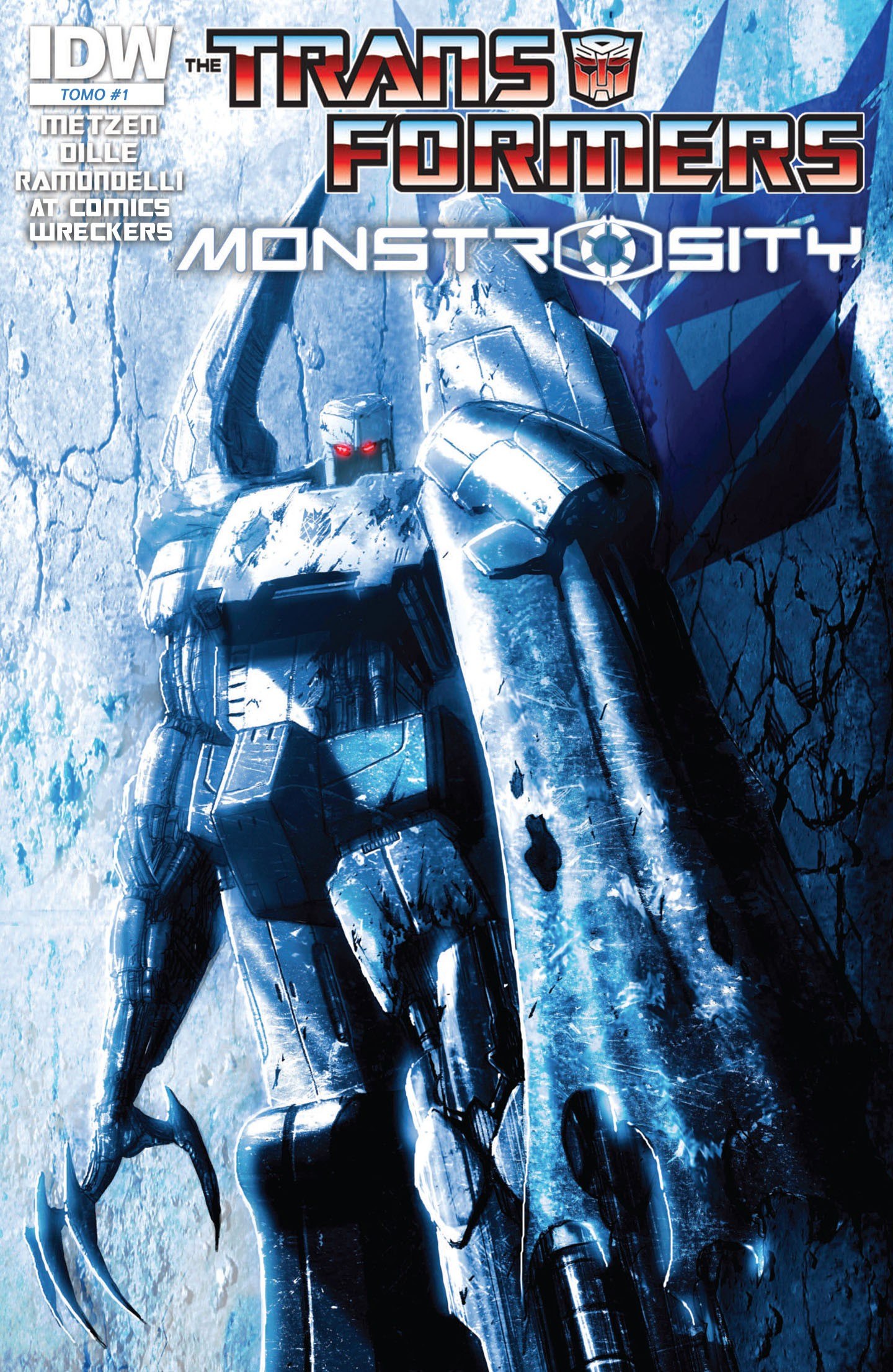 Portada ampliada de Transformers Monstrosity