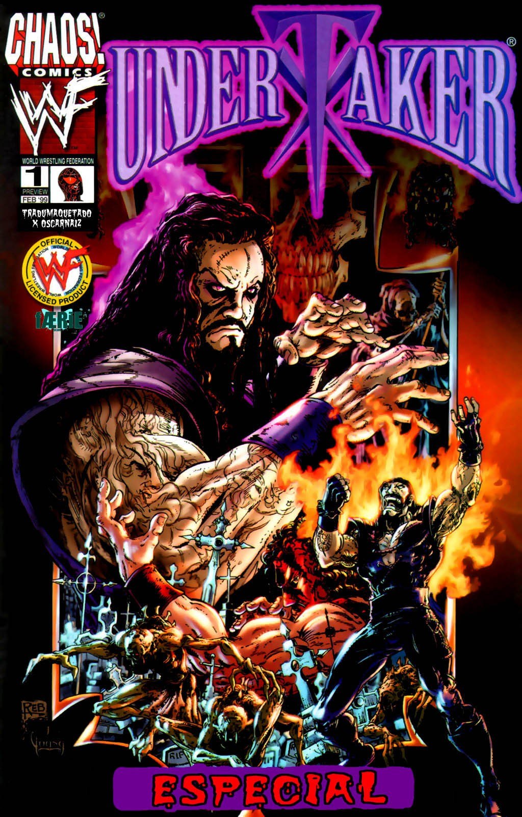 Portada ampliada de Undertaker