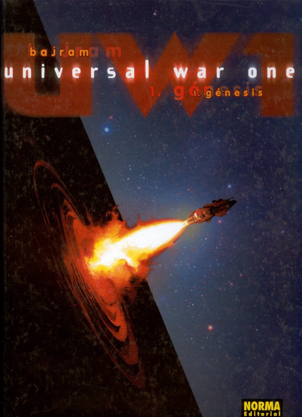 Portada ampliada de universal war one genesis