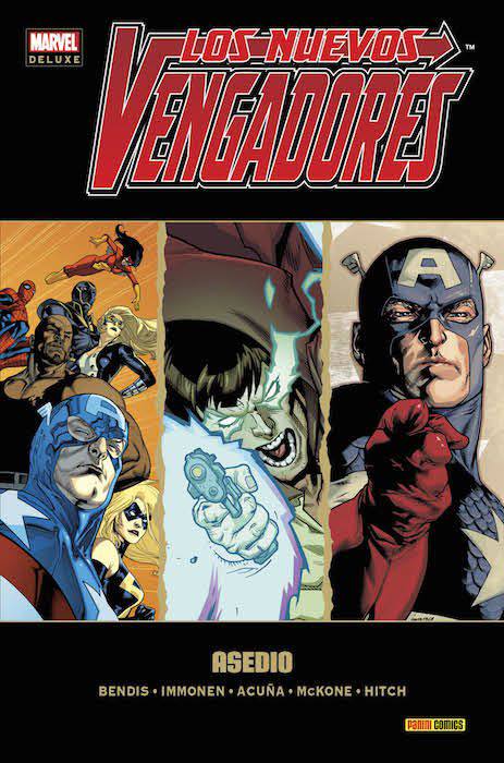 Portada ampliada de LOS NUEVOS VENGADORES