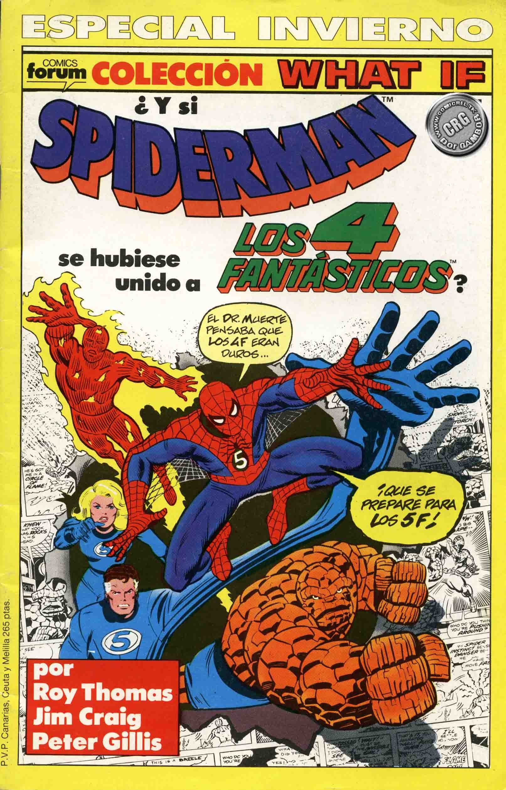 Portada ampliada de ESPECIAL INVIERNO COLECCION WHAT IF