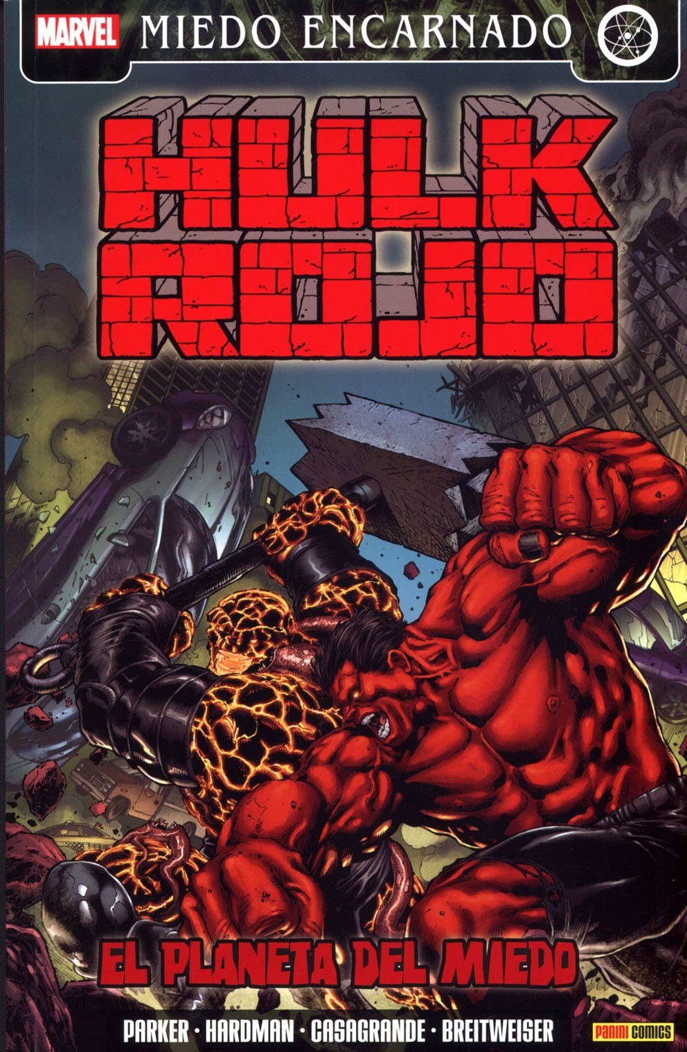 Portada ampliada de HULK ROJO