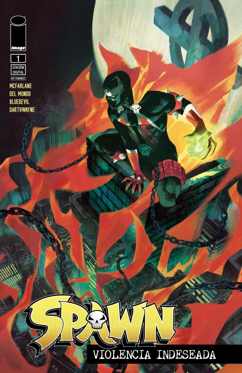 Portada ampliada de Spawn Violencia Indeseada
