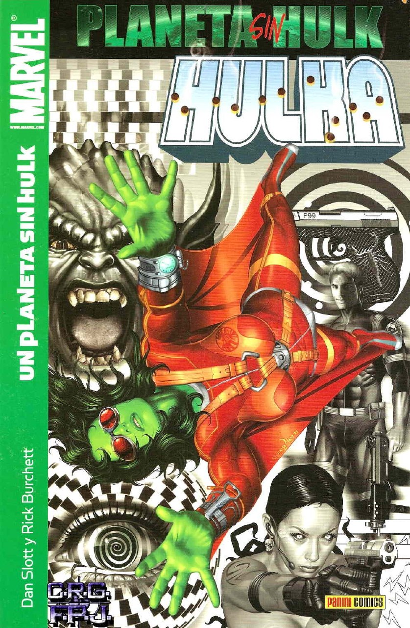 Portada ampliada de PLANETA SIN HULK HULHA