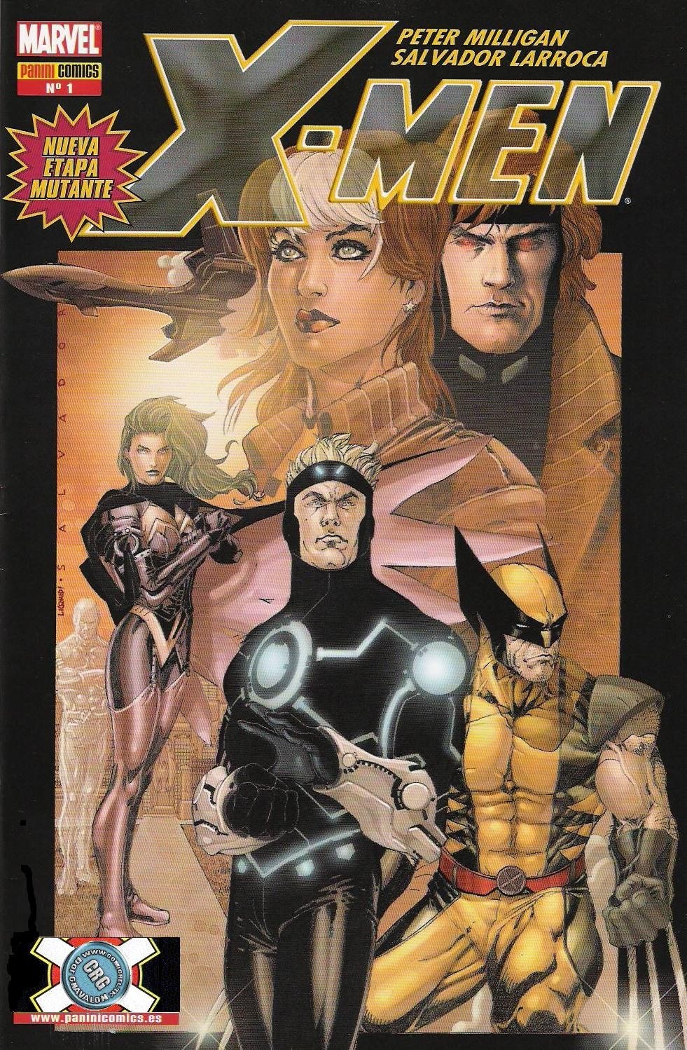 Portada ampliada de X-MEN