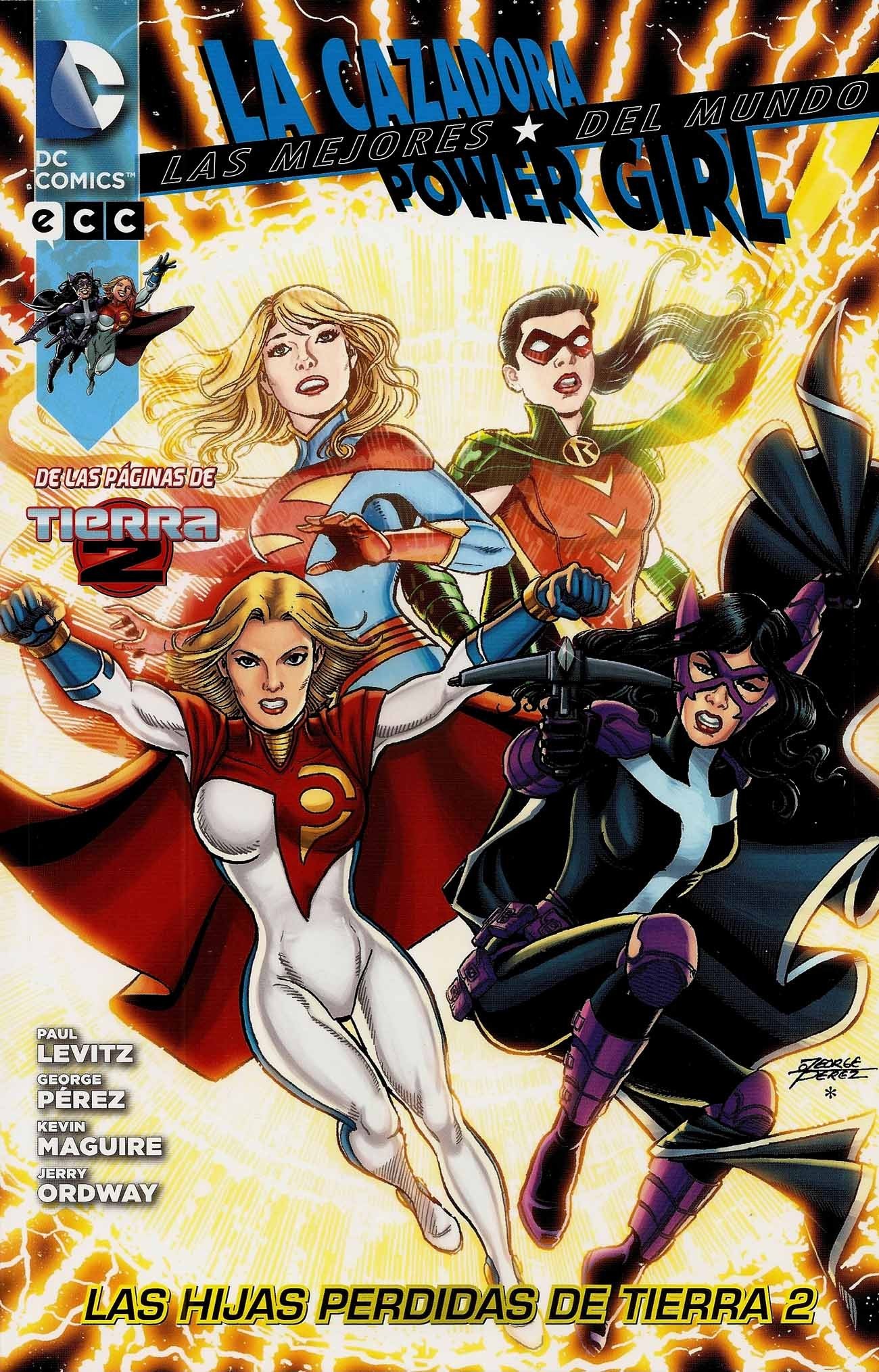 Portada ampliada de LA CAZADORA DEL MUNDO LAS MUJERES POWER GIRL