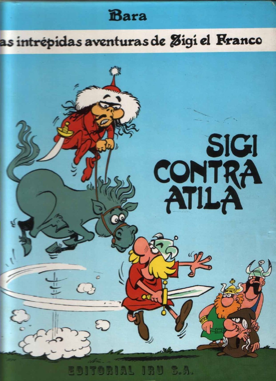 Portada ampliada de SIGI CONTRA ATILA