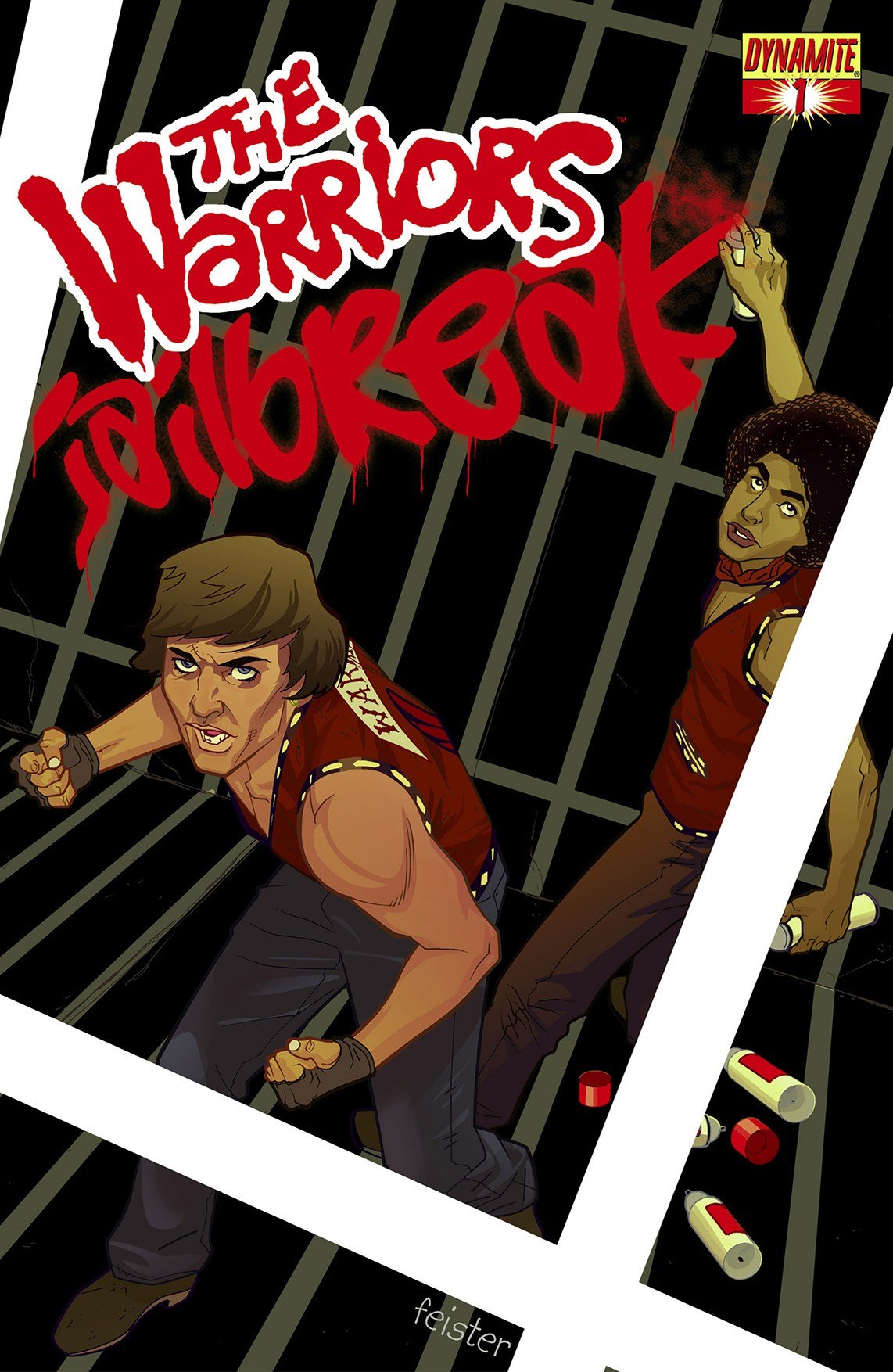 Portada ampliada de The Warriors: Jailbreak