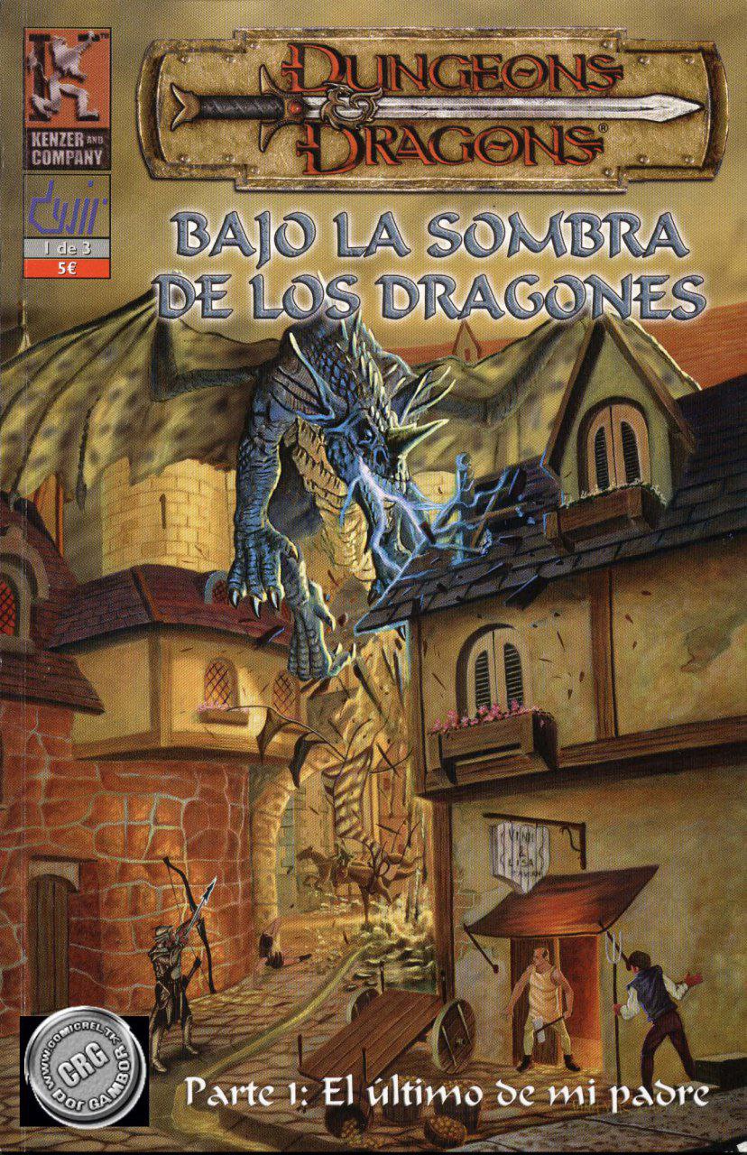 Portada ampliada de Bajo la sombra de los dragones